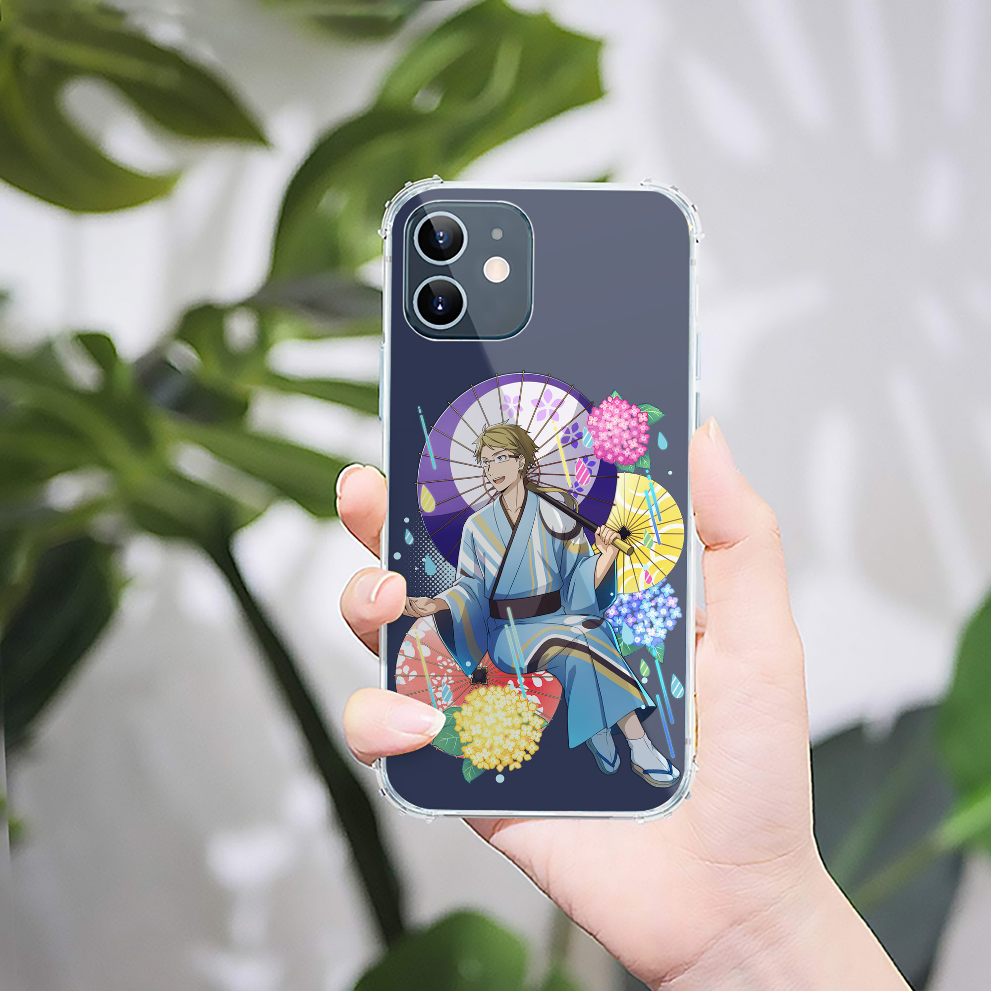 （画像用） 文豪ストレイドッグス Bungo Stray Dogs 【iPhone 12シリーズ対応】透明スマホケース（クリアソフトケース）